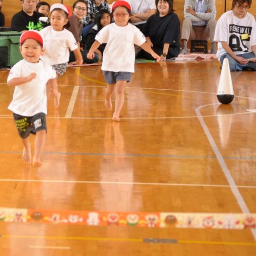 かけっこ4歳児