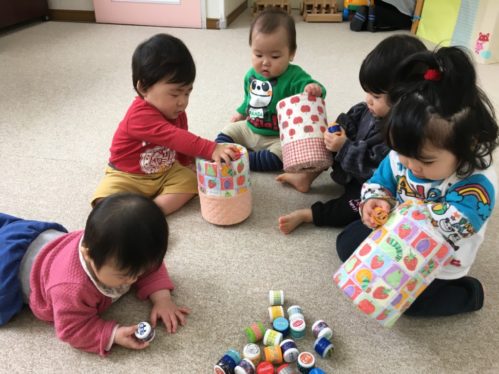 R1.10クラスの様子ひよこ②