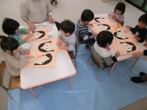 ②福笑い
